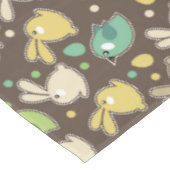 veerpatroon met oostereieren, vogels tafelkleed (Gekanteld)