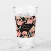 Veerpit bloemen Tuinboomdecoratie Boho Glas (Achterkant)