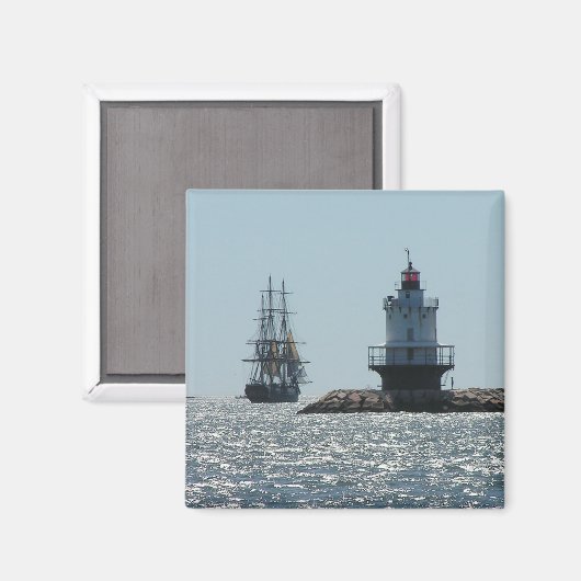 Veerpuntlicht Maine Magneet (Voorkant / Achterkant)