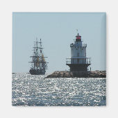 Veerpuntlicht Maine Magneet (Voorkant)