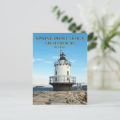 Veerpuntpaniekvuurtoren, Maine Briefkaart (Staand voorkant)