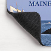 Veerpuntpaniekvuurtoren, Maine Mousepad Muismat (Hoek)