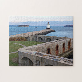Veerpuntpaniekvuurtoren, Maine Puzzle Legpuzzel