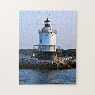 Veerpuntpaniekvuurtoren, Maine Puzzle Legpuzzel