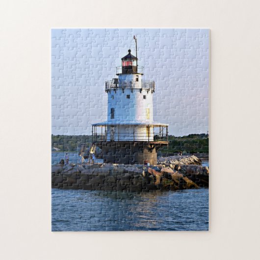 Veerpuntpaniekvuurtoren, Maine Puzzle Legpuzzel (Verticaal)
