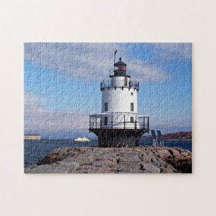 Veerpuntpaniekvuurtoren, Maine Puzzle Legpuzzel