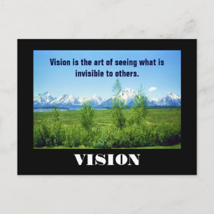 Veertentons VISION briefkaart