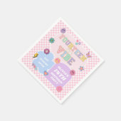 Veertien A Vibe Preppy Patch 14e verjaardagsfeest Servet (Hoek)