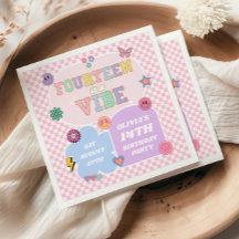 Veertien A Vibe Preppy Patch 14e verjaardagsfeest