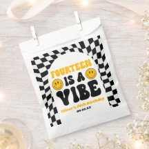 Veertien Is Een Vibe Retro 14e Verjaardagsfeestje