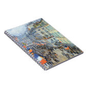 Veertien juli, Rue Daunou van Childe Hassam Notitieboek (Rechterzijde)