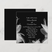 Veertiende huwelijksuitnodiging 2 van 1920 kaart (Voorkant / Achterkant)