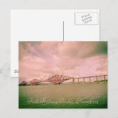 Veertiende spoorwegbrug bij Edinburgh, briefkaart (Voorkant / Achterkant)