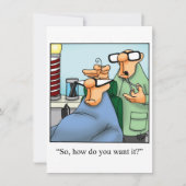 Veertiende verjaardag nodigt hem uit kaart (Voorkant)