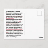 Veertiende wijziging Afdeling 3 Grondwet Briefkaart (Achterkant)