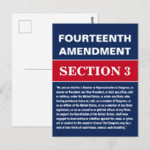 Veertiende wijziging Afdeling 3 Grondwet Briefkaart (Voorkant / Achterkant)