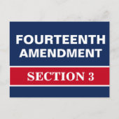 Veertiende wijziging Afdeling 3 Grondwet Briefkaart (Voorkant)