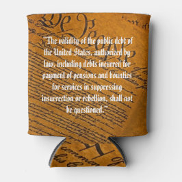 Veertiende wijziging van de overheidsschuld blikjeskoeler