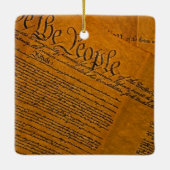 Veertiende wijziging van de overheidsschuld keramisch ornament (Achterkant)