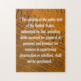 Veertiende wijziging van de overheidsschuld legpuzzel