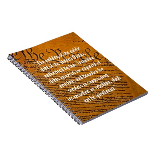 Veertiende wijziging van de overheidsschuld notitieboek (Rechterzijde)