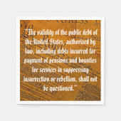 Veertiende wijziging van de overheidsschuld servet (Voorkant)