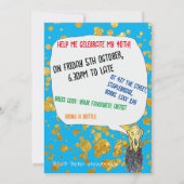 Veertig 40e verjaardag kunstenaar nodig OMG uit Kaart (Achterkant)