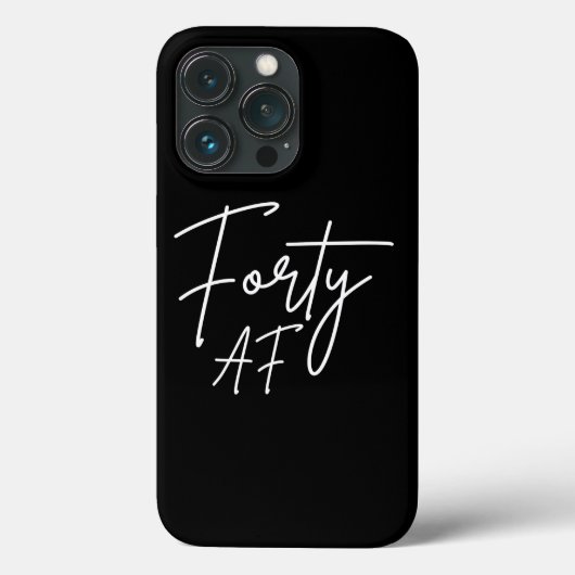 Veertig AF I - Verjaardagscadeau Case-Mate iPhone Case (Achterkant)