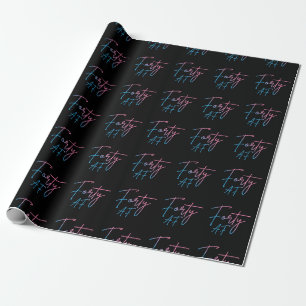 Veertig AF II - Verjaardagscadeau Cadeaupapier