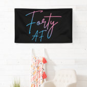 Veertig AF II - Verjaardagscadeau Spandoek (Insitu)