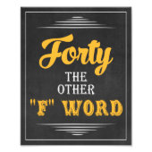 Veertig ander F Word ・ Cheers en bier 8x10 Foto Afdruk (Voorkant)