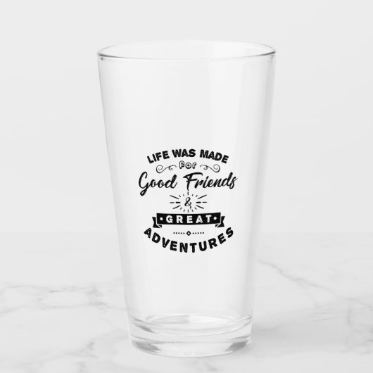 Veertig avontuur op vrijdag glas (Voorkant)