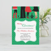 Veertig dagen per week, 7 dagen per week, uitnodig kaart (Staand voorkant)