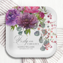 Veertig en Fabulous Elegant Floral 40e verjaardag