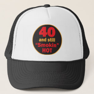 Veertig en nog steeds rokin Hot   40e verjaardag Trucker Pet
