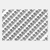 Veertig en verbazingwekkend - 40ste verjaardag inpakpapier vel (Voorkant 2)