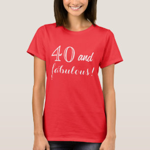 Veertig en woedend t-shirt
