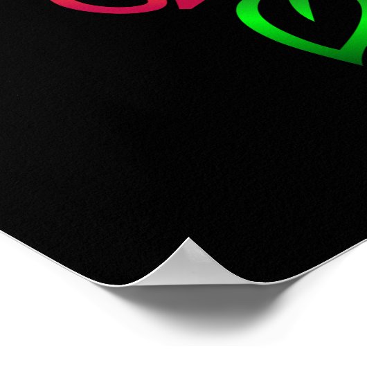 Veertig Fabulous Gold Black rozen van zaterdag Poster (Hoek)