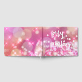 Veertig & Fabulous Pink Sparkle Glamoureus Gastboe Gastenboek (Volledig)