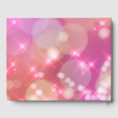 Veertig & Fabulous Pink Sparkle Glamoureus Gastboe Gastenboek (Achterkant)