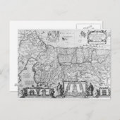 Veertig jaar reizen van de kinderen van Israël Briefkaart (Voorkant / Achterkant)