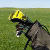 Veertig op maat gemaakt voor Jouw naam Golfheadcover (Insitu)