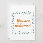 Veertig verrassingsverjaardagsfeest Modern  geel Kaart (Achterkant)