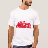 Veertiger Auto - Rood T-shirt (Voorkant)