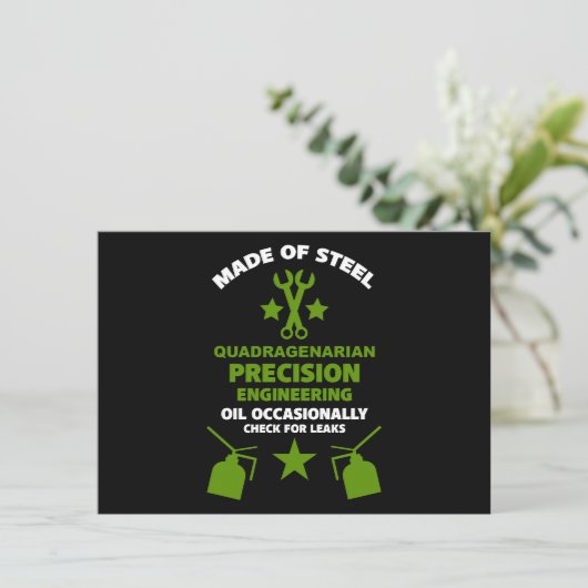 Veertigjarige Verjaardag (Staand voorkant)