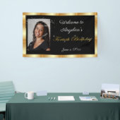 Veertigste verjaardag, Gouden glitter, Sparkle Spandoek (Beurs)