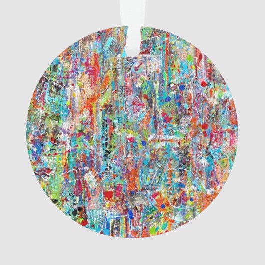 Veertijd Acrylversiering Ornament (achterkant)