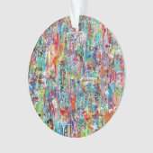 Veertijd Acrylversiering Ornament (voorkant)