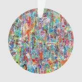 Veertijd Acrylversiering Ornament (voorkant)