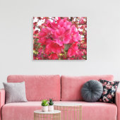 Veertijdbladercanvas Canvas Afdruk (Insitu (Woonkamer))